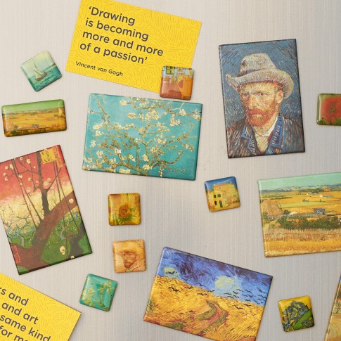 Van Gogh Mini magnet set