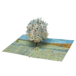 Origamo x Van Gogh Museum 3D Pop-Up Card The Pink Peach Tree