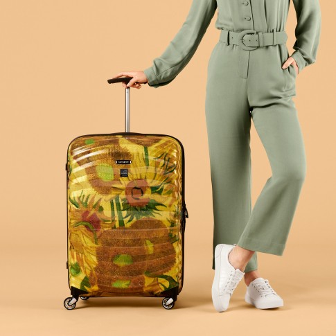 Van Gogh Samsonite Lite-shock spinner 69 cm, Sunflowers