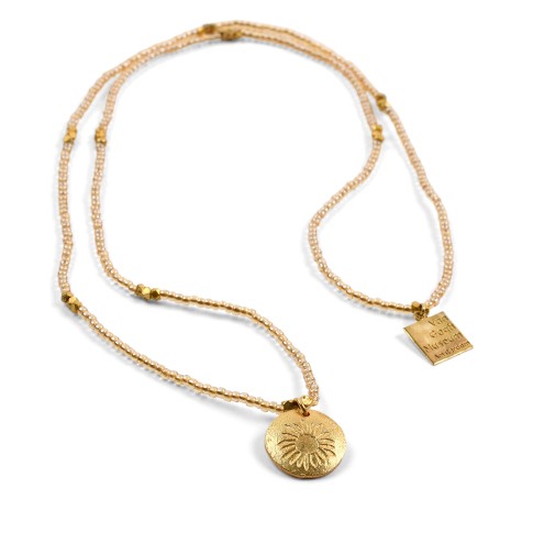 Van Gogh Necklace Truly Sunflowers, by A Beautiful Story