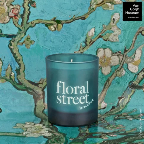 Sweet Almond Blossom scented candle, Floral Street x Van Gogh Museum®