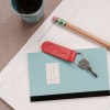 Key holder coral leather Almond Blossom – Keecie