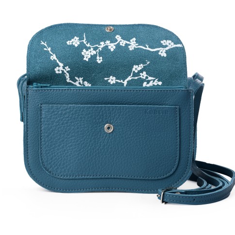 Van Gogh Keecie Leather bag Faded Blue