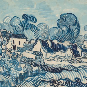 Van Gogh Giclée, Landschap met huizen