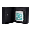 Van Gogh Newby tea in silver plated caddy, Almond Blossom