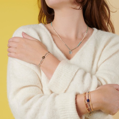 Van Gogh Necklace Adventurous Almond Blossom, by A Beautiful Story