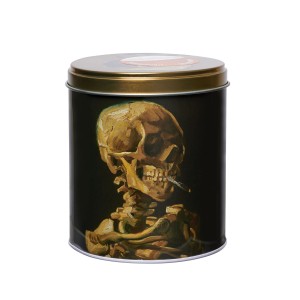 Van Gogh Syrup waffles in a tin, Head of a Skeleton