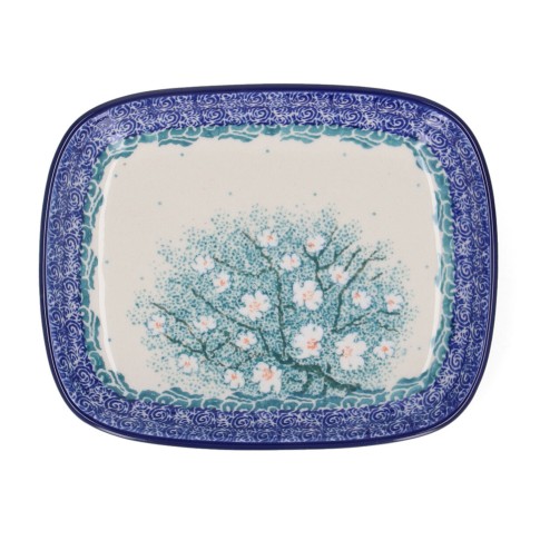 Bunzlau Castle x Van Gogh Museum Dish Rectangle Almond Blossom