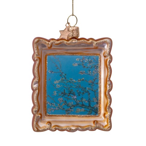 Glass ornament frame Almond Blossom, Vondels x Van Gogh Museum