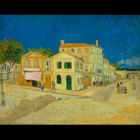 Van Gogh Giclée, The Yellow House (The Street)