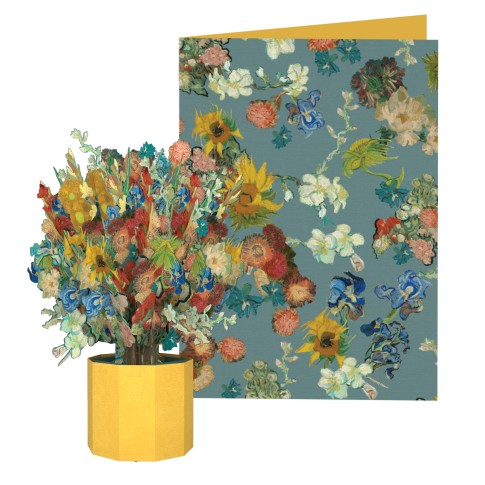 Origamo x Van Gogh Museum 3D Pop-Up Card Flower Bouquet mini