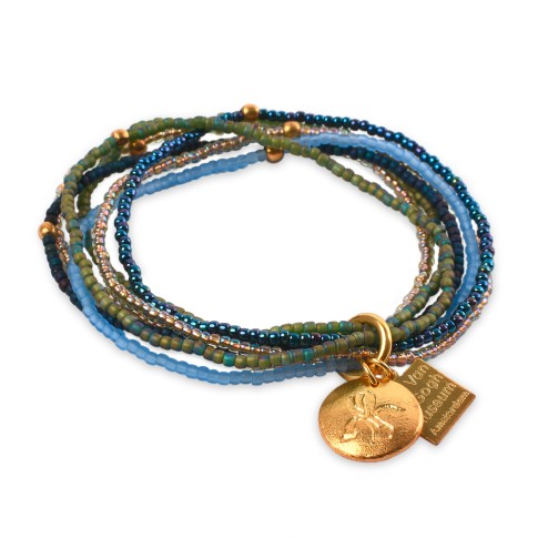 Van Gogh Nirmala bracelet Irises, by A Beautiful Story