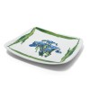 Van Gogh Porcelain platter Irises & leaves rim, by Catchii®