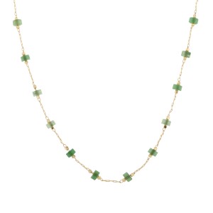 Van Gogh Necklace with aventurine gemstones, by Ellen Beekmans®