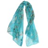 Van Gogh Silk scarf Almond Blossom