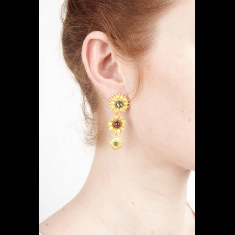 Van Gogh Michael Michaud® Drop earrings Sunflowers