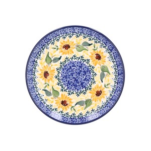 Bunzlau Castle x Van Gogh Museum Cake plate 16cm Sunflowers