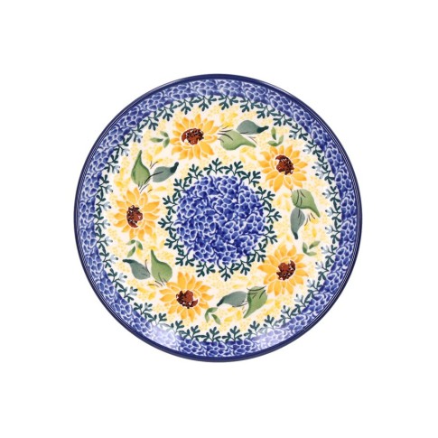 Bunzlau Castle x Van Gogh Museum Cake plate 16cm Sunflowers
