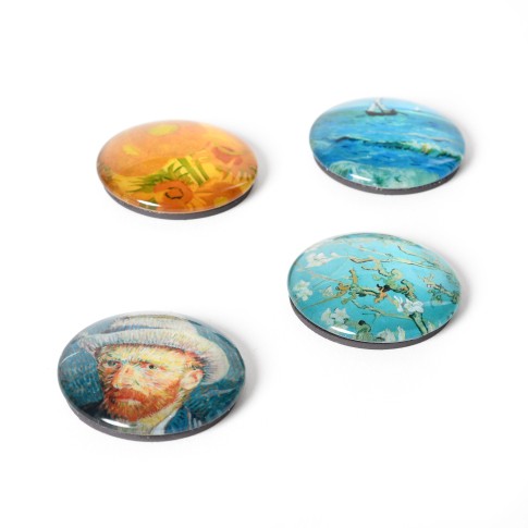 Glass magnets Van Gogh Highlights