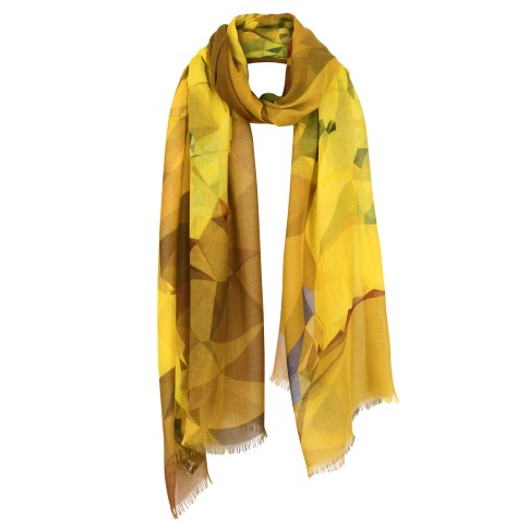 Van Gogh Scarf Crystallized Sunflowers