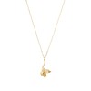 Van Gogh Necklace Irises gold, by Ellen Beekmans®