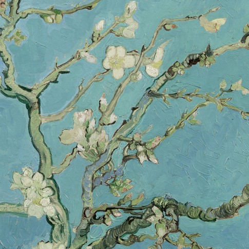 Van Gogh 2D Wallpaper Almond Blossom