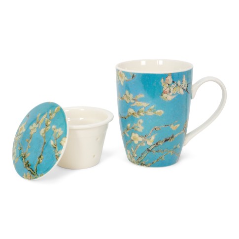Mug with infuser Almond Blossom