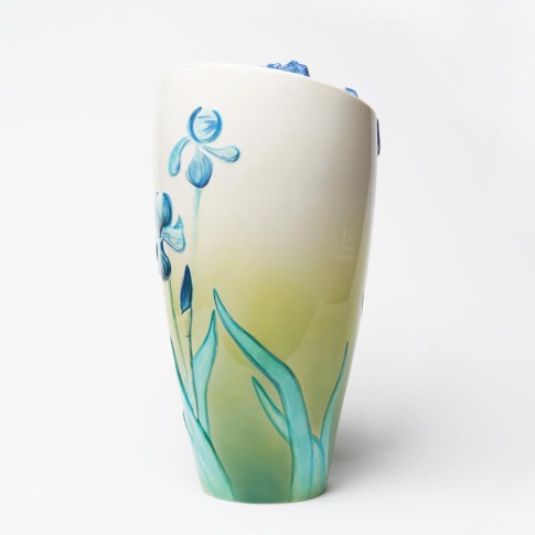Van Gogh Franz Collection® Vase porcelain Irises