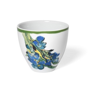 Van Gogh Porcelain coffee cup Irises detail, by Catchii®