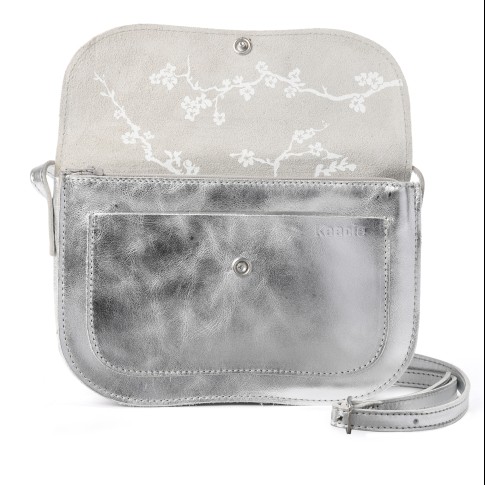 Van Gogh Keecie Leather bag Silver