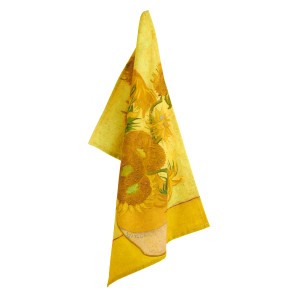 Van Gogh Tea towel Sunflowers