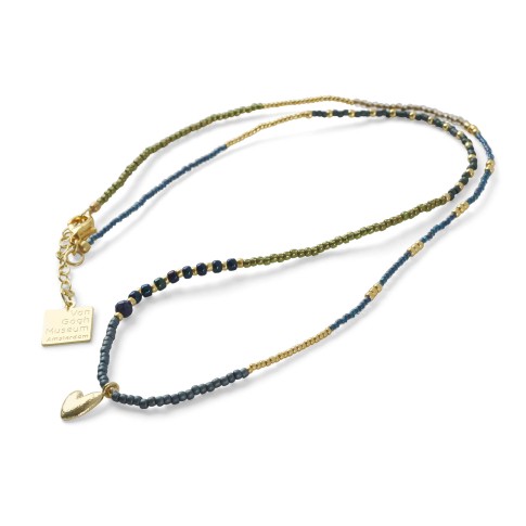 Van Gogh Necklace Adventurous Irises, by A Beautiful Story