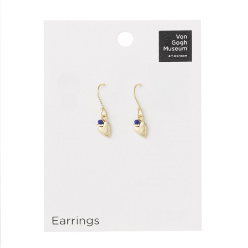 Van Gogh Earrings Generous Irises, by A Beautiful Story