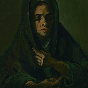 Van Gogh Giclée, Woman with a Mourning Shawl