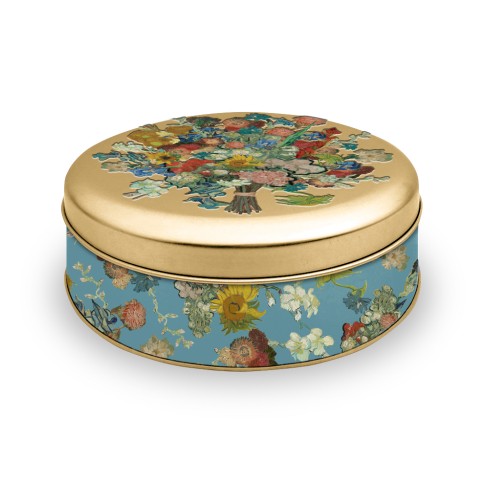 Van Gogh Tin with chocolates Vincent's flowers