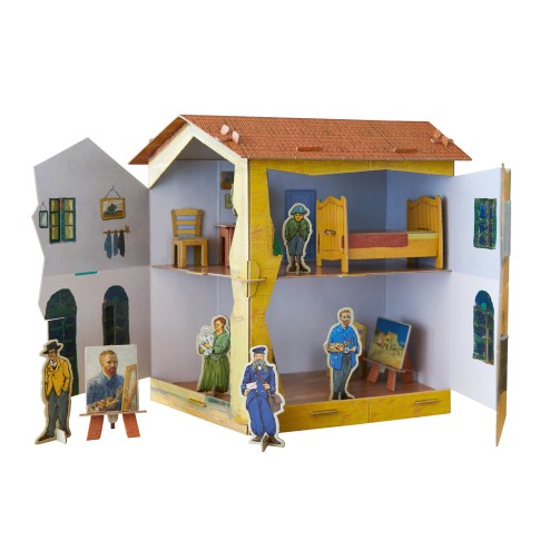 Van Gogh 3D model The Yellow House (The Street)