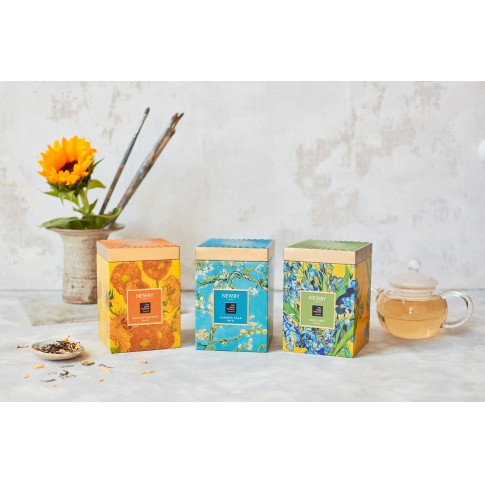 Van Gogh Newby® tea in tin, Almond Blossom