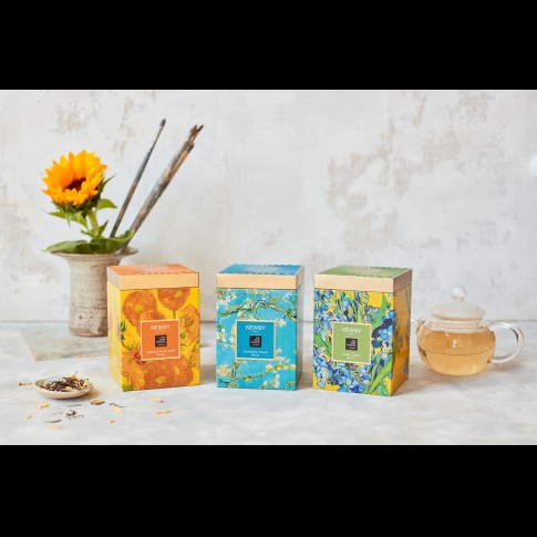 Van Gogh Newby® tea in tin, Almond Blossom