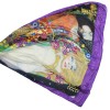 Large silk scarf Klimt Water Serpents II