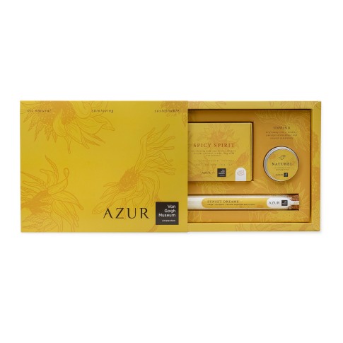 Gift Set Spicy Spirit Sunflowers, Azur x Van Gogh Museum