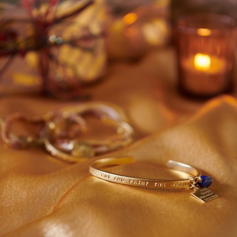 Van Gogh Bangle 'Paint the stars', by A Beautiful Story