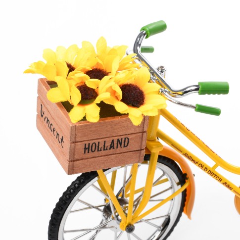 Van Gogh Miniature bicycle Sunflowers