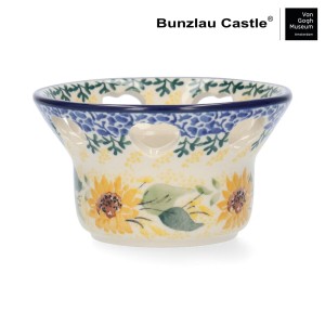 Bunzlau Castle x Van Gogh Museum Tealight Holder Sunflowers