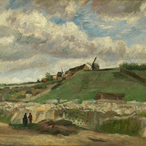 Van Gogh Giclée, De heuvel van Montmartre met steengroeve