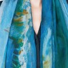 Van Gogh Silk scarf Seascape