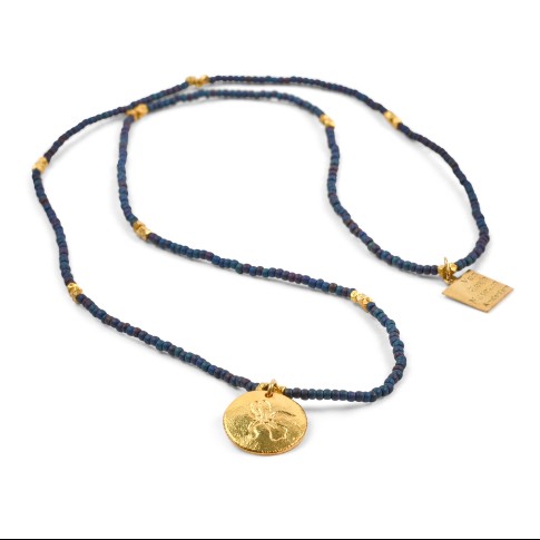 Van Gogh Necklace Truly Irises, by A Beautiful Story®