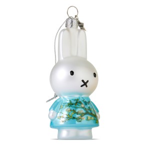 Glass ornament Miffy Almond Blossom, Vondels x Van Gogh Museum