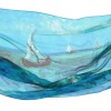 Van Gogh Silk scarf Seascape