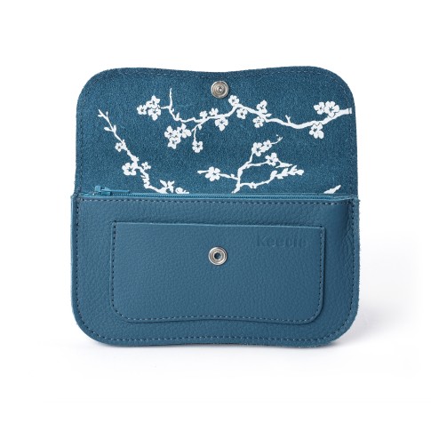 Van Gogh Keecie Wallet Faded Blue