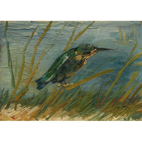 Van Gogh Giclée, IJsvogel aan de waterkant